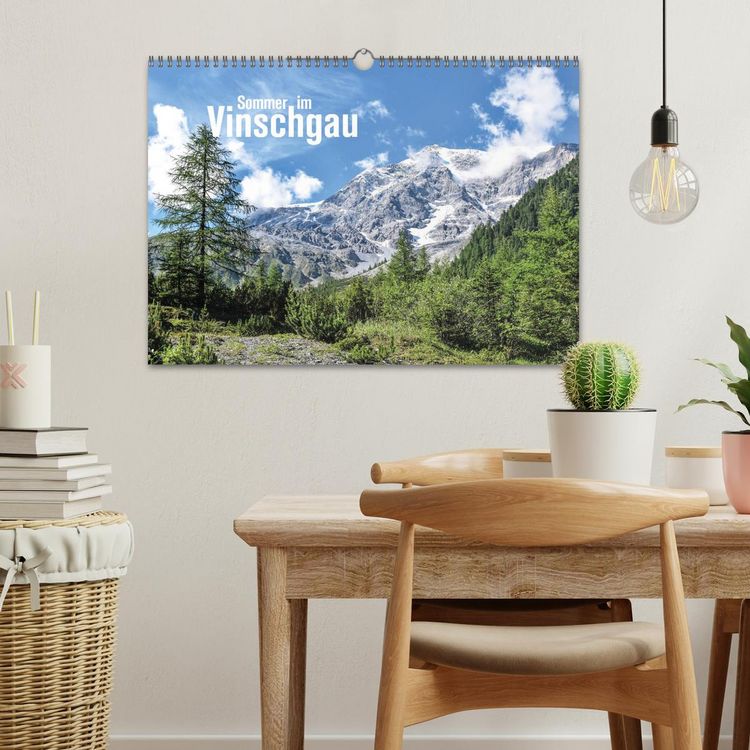 Produktbild: Sommer im Vinschgau (Wandkalender 2026 DIN A3 quer), CALVENDO Monatskalender