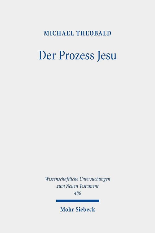Produktbild: Der Prozess Jesu