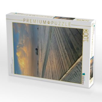Produktbild: CALVENDO Puzzle Holzweg zum Ordinger Strand | 1000 Teile Lege-Gr&ouml;&szlig;e 64x48cm Foto-Puzzle f&uuml;r gl&uuml;ckliche Stunden