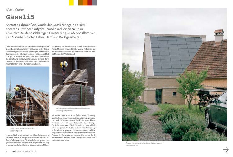 Produktbild: Cradle Book Natural Building Materials