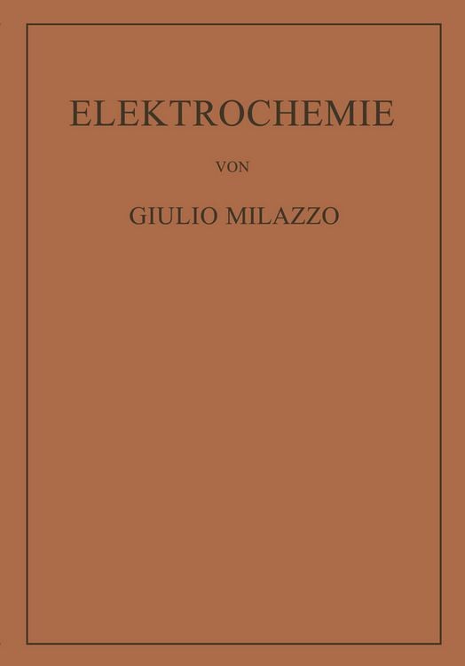Produktbild: Elektrochemie