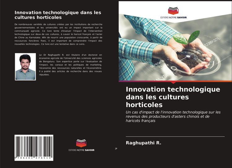 Produktbild: Innovation technologique dans les cultures horticoles