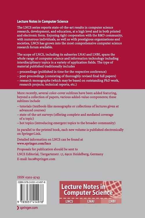 Produktbild: Document Analysis and Recognition &ndash; ICDAR 2023 Workshops