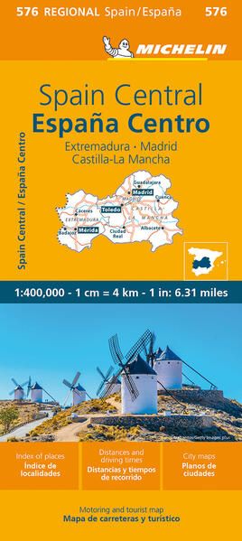 Produktbild: Michelin Estremadura, Kastilien-La Mancha, Madrid