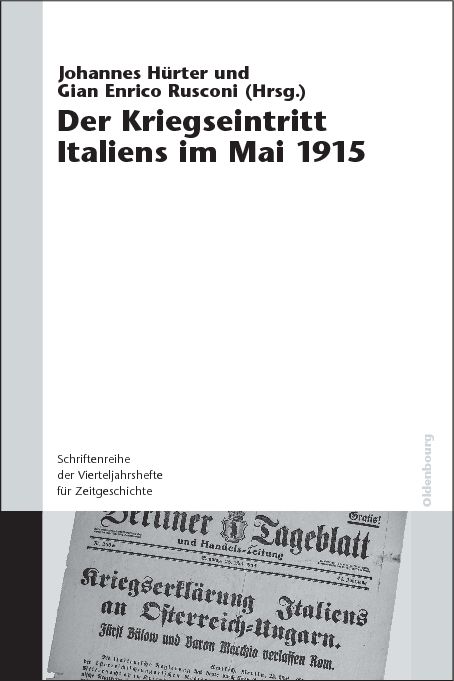 Produktbild: Der Kriegseintritt Italiens im Mai 1915