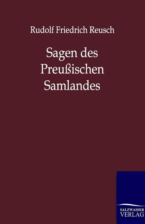 Produktbild: Sagen des Preu&szlig;ischen Samlandes