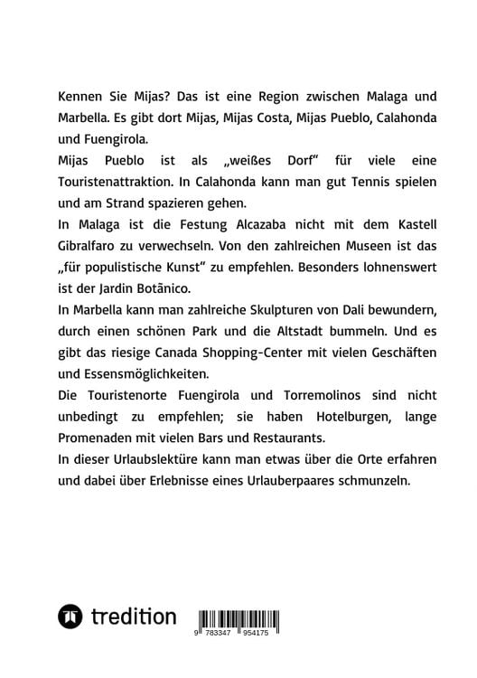 Produktbild: Urlaubserlebnisse an der Costa del Sol