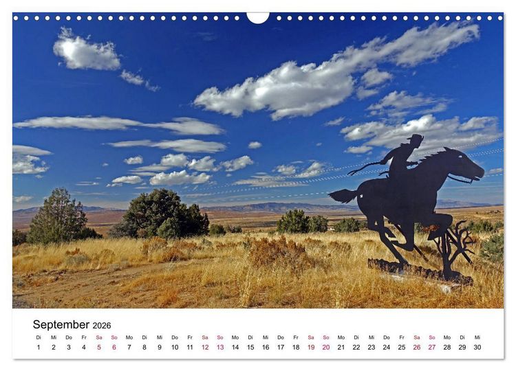 Produktbild: AMERIKA RUNDREISE Bildsch&ouml;n und Aufregend. Entdecke den S&uuml;dwesten der USA (Wandkalender 2026 DIN A3 quer), CALVENDO Monatskalender