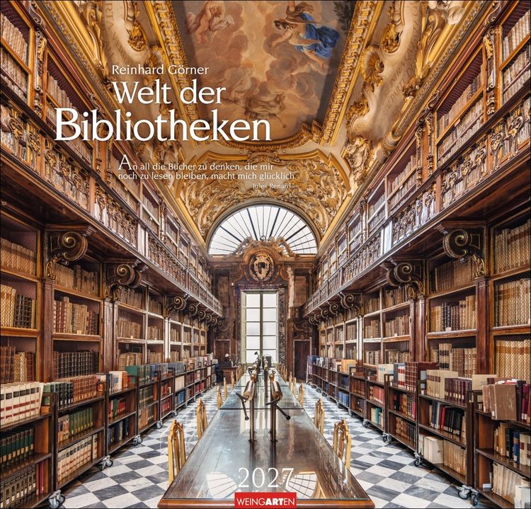 Produktbild: Welt der Bibliotheken Kalender 2027