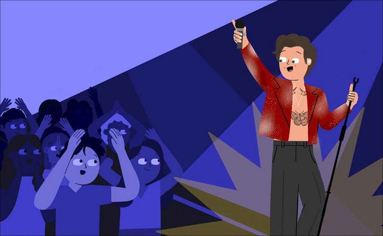 Produktbild: Harry Styles &ndash; Little People, BIG DREAMS (Deutsche Ausgabe)