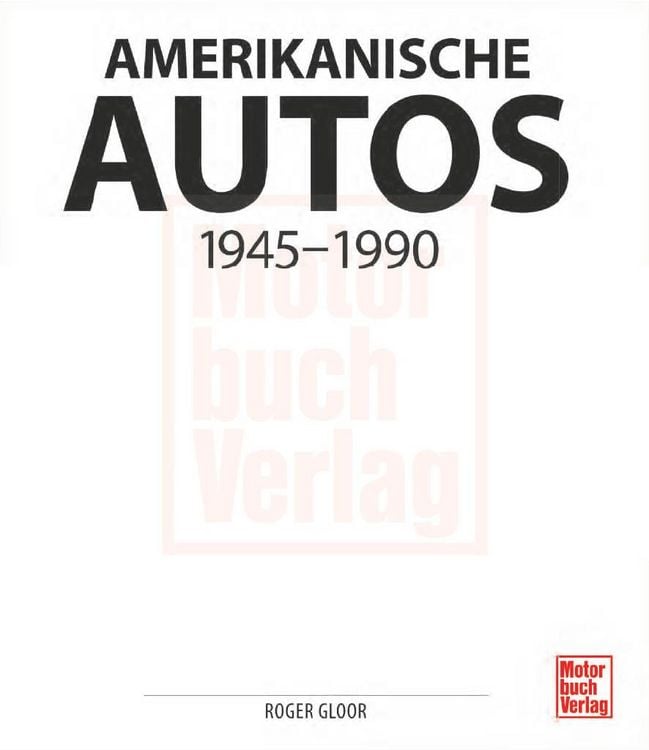 Produktbild: Amerikanische Autos 1945-1990