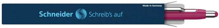 Produktbild: Schneider Kugelschreiber Epsilon, boysenberry, Mine 755 XB blau