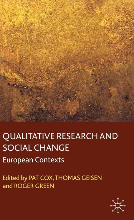Produktbild: Qualitative Research and Social Change