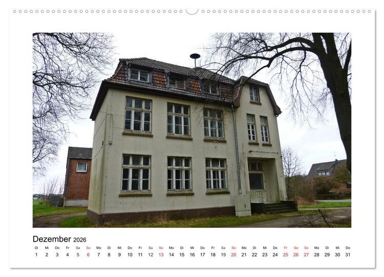 Produktbild: Verlassene Orte Ruhrgebiet (Wandkalender 2026 DIN A2 quer), CALVENDO Monatskalender