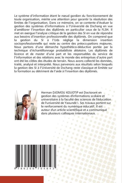 Produktbild: Mise en place des syst&egrave;mes num&eacute;riques universitaires