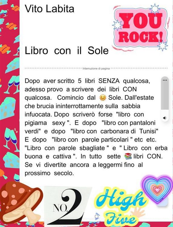 Produktbild: Libro con il Sole