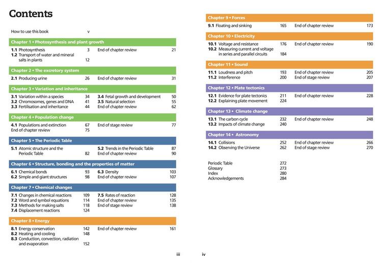 Produktbild: Collins Cambridge Lower Secondary Science - Lower Secondary Science Student's Book: Stage 9