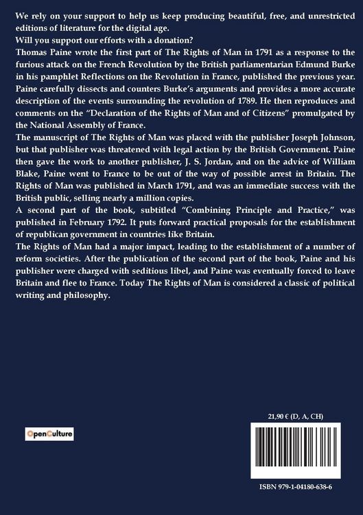 Produktbild: The Rights of Man