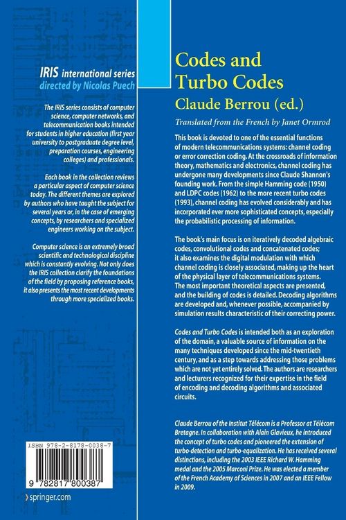 Produktbild: Codes and turbo codes