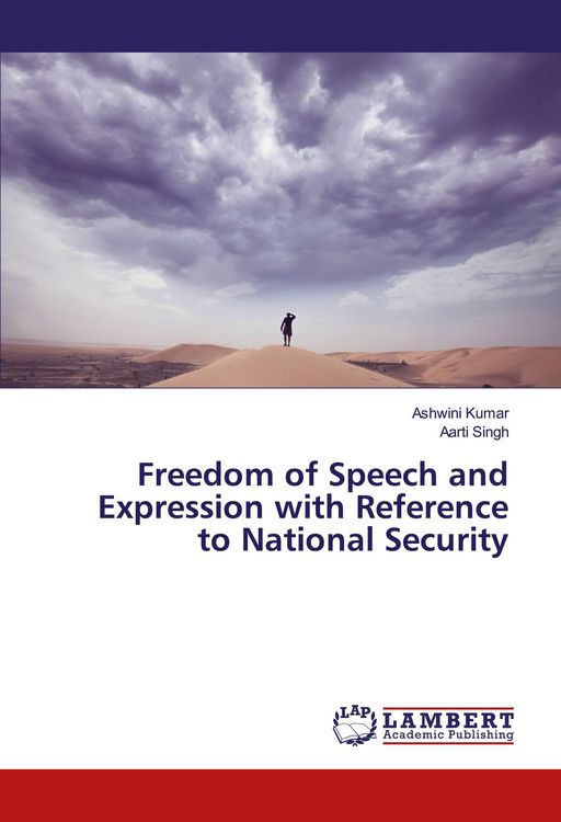 Produktbild: Freedom of Speech and Expression with Reference to National Security