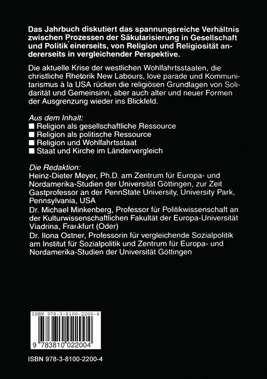 Produktbild: Religion und Politik Zwischen Universalismus und Partikularismus