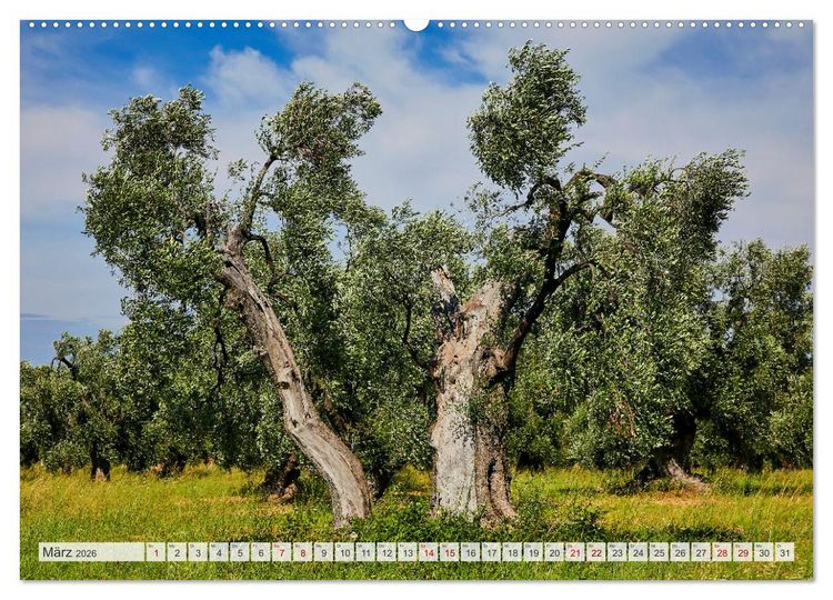 Produktbild: Apulien (hochwertiger Premium Wandkalender 2026 DIN A2 quer), Kunstdruck in Hochglanz