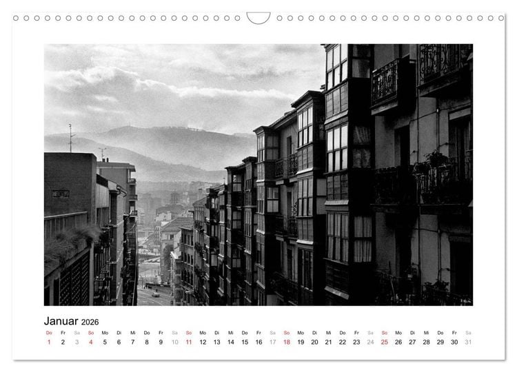 Produktbild: Bilbao - Bilder einer Stadt (Wandkalender 2026 DIN A3 quer), CALVENDO Monatskalender
