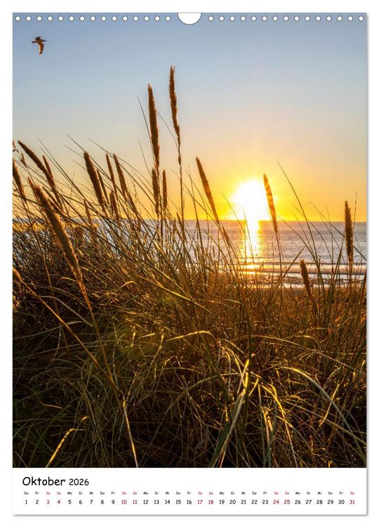 Produktbild: Bezauberndes Sylt (Wandkalender 2026 DIN A3 hoch), CALVENDO Monatskalender