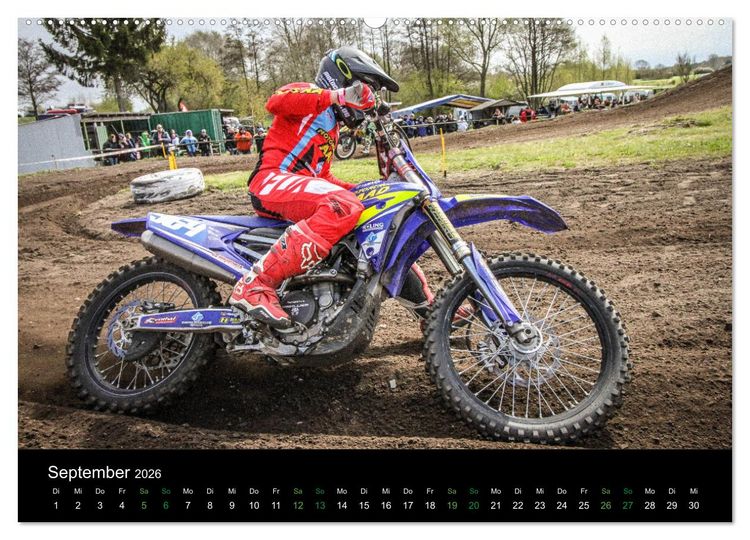 Produktbild: Motocross Ladies 2026 (Wandkalender 2026 DIN A2 quer), CALVENDO Monatskalender