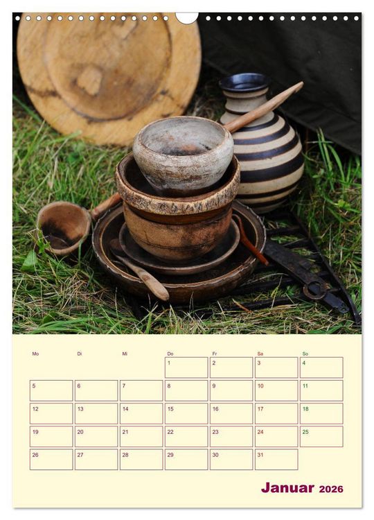 Produktbild: Spektakulum - Mittelalterliches Kalendarium (Wandkalender 2026 DIN A3 hoch), CALVENDO Monatskalender