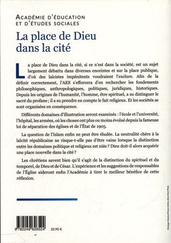 Produktbild: La place de Dieu dans la cit&eacute;