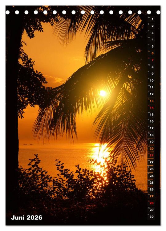 Produktbild: Exotisches Bali (Tischkalender 2026 DIN A5 hoch), CALVENDO Monatskalender