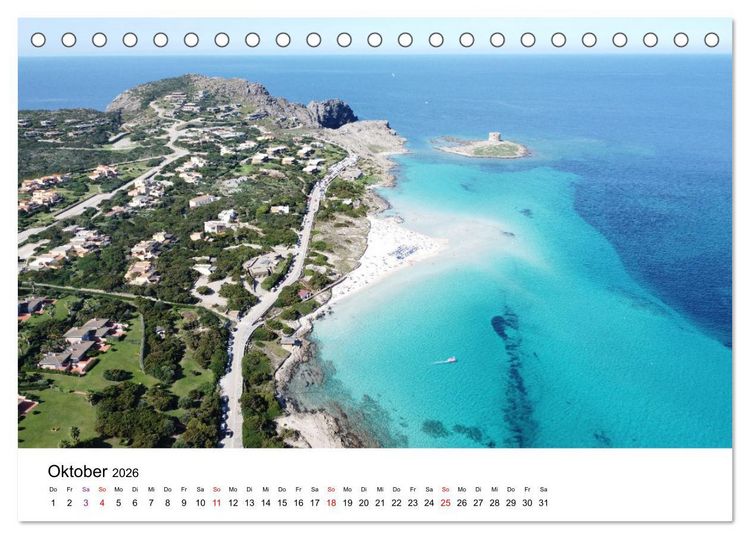 Produktbild: Die sch&ouml;nsten Bucket List Reiseziele (Tischkalender 2026 DIN A5 quer), CALVENDO Monatskalender