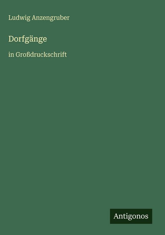 Produktbild: Dorfg&auml;nge