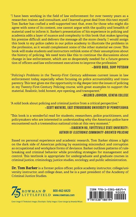 Produktbild: Policing's Problems in the Twenty-First Century
