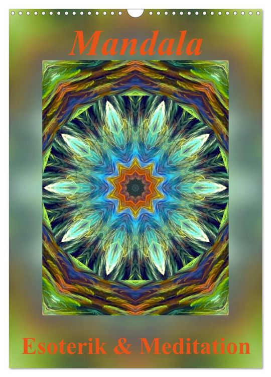 Produktbild: Mandala - Esoterik & Meditation (Wandkalender 2026 DIN A3 hoch), CALVENDO Monatskalender