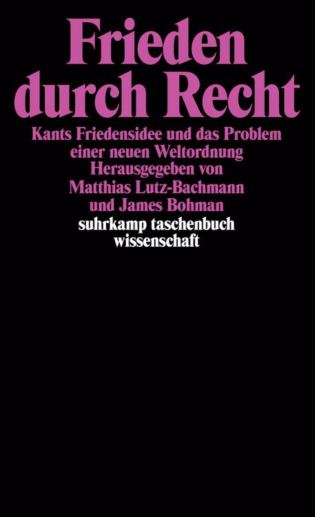Produktbild: Frieden durch Recht