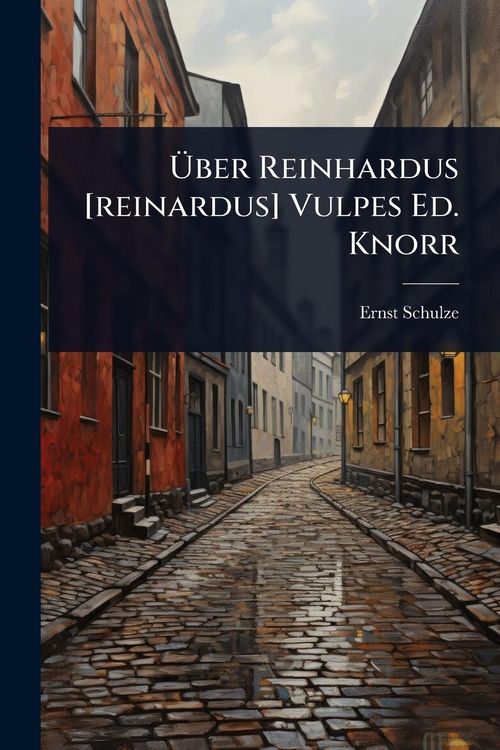 Produktbild: &Atilde;ber Reinhardus [reinardus] Vulpes Ed. Knorr