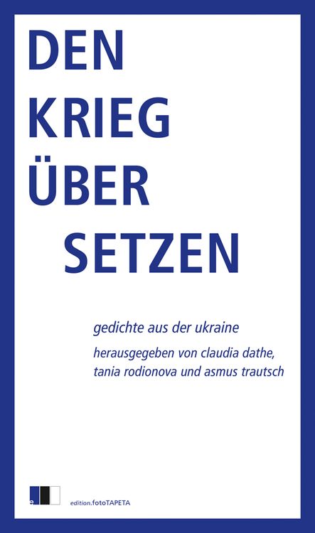Produktbild: Den Krieg &uuml;bersetzen