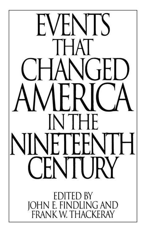 Produktbild: Events That Changed America in the Nineteenth Century