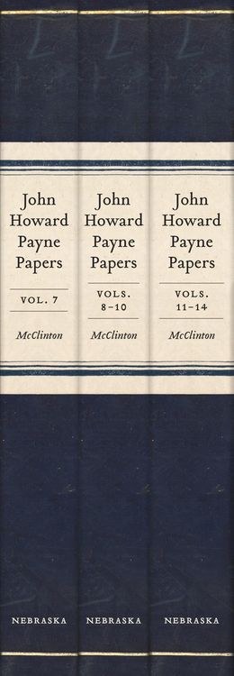 Produktbild: John Howard Payne Papers, 3-volume set