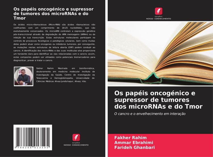 Produktbild: Os pap&eacute;is oncog&eacute;nico e supressor de tumores dos microRNAs e do Tmor