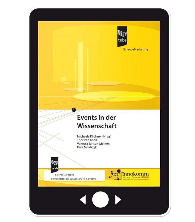 Produktbild: Events in der Wissenschaft