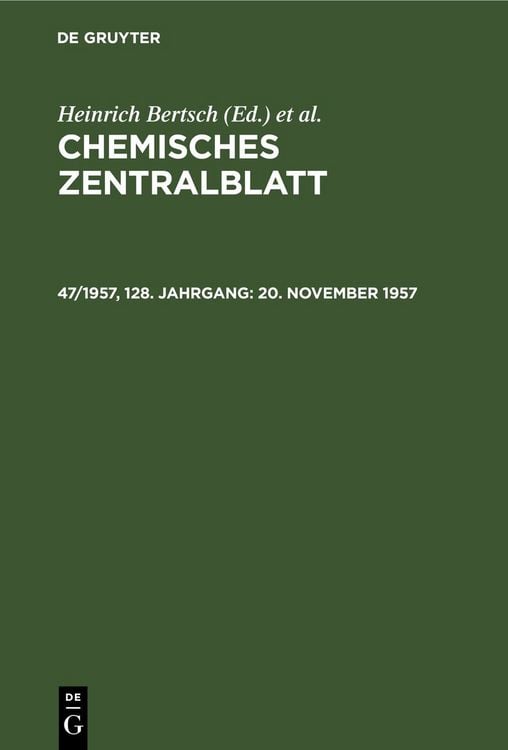 Produktbild: 20. November 1957