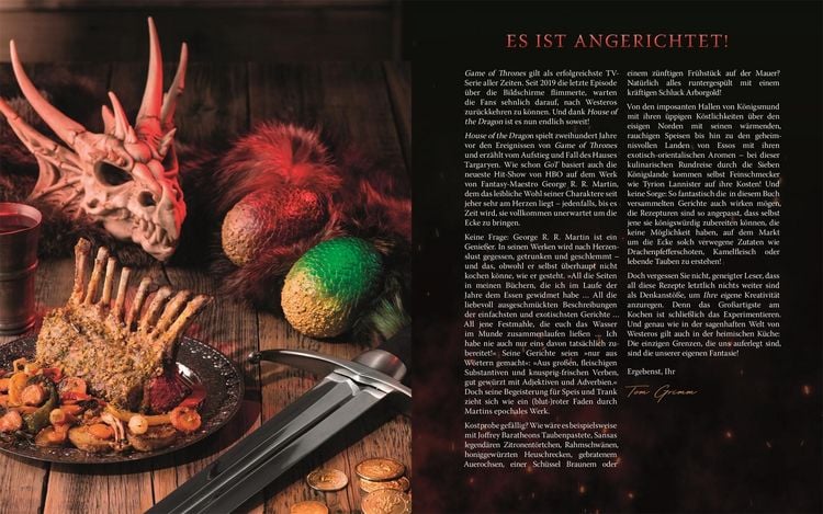 Produktbild: Das inoffizielle House of the Dragon Kochbuch