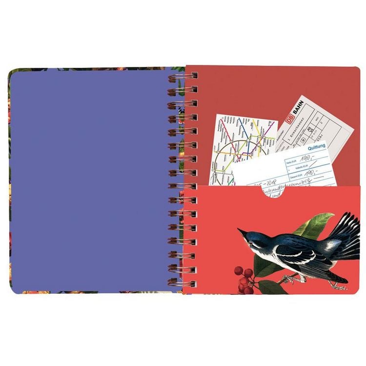 Produktbild: Ringbuch Hardcover Vogelbeere