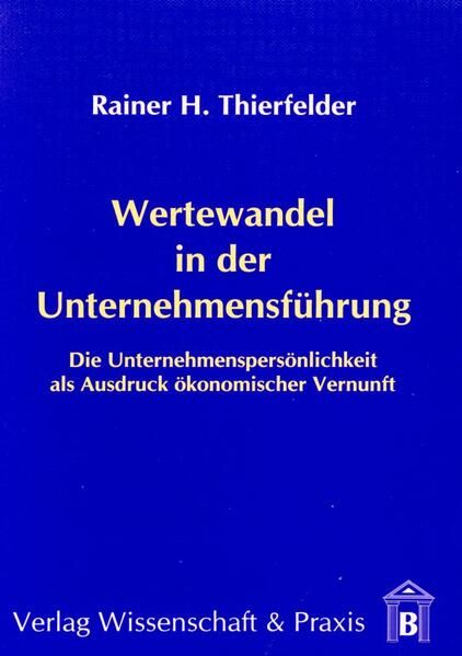 Produktbild: Wertewandel in der Unternehmensf&uuml;hrung