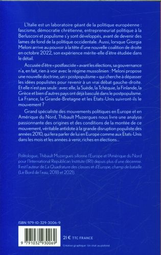 Produktbild: Post-populisme : la nouvelle vague qui va secouer l'Occident