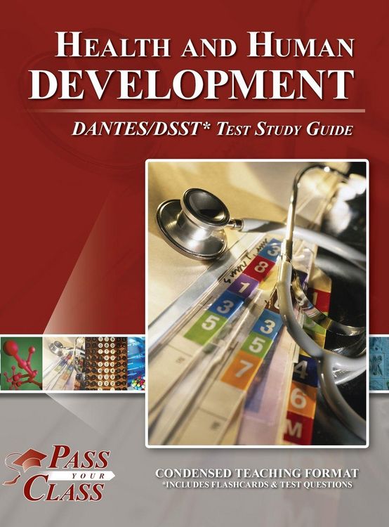Produktbild: Health and Human Development DANTES / DSST Test Study Guide