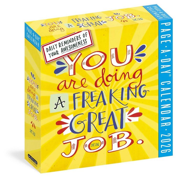 Produktbild: You Are Doing a Freaking Great Job Page-A-Day(r) Calendar 2026